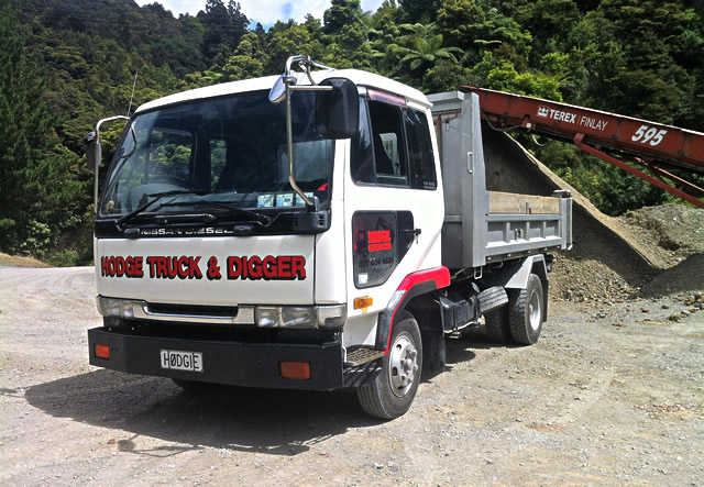 truck and digger hire